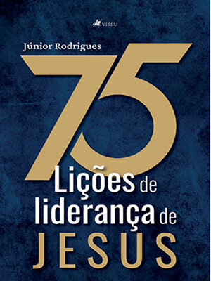cover image of 75 lições de liderança de Jesus